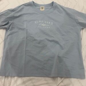 sun-kissed coconut tee